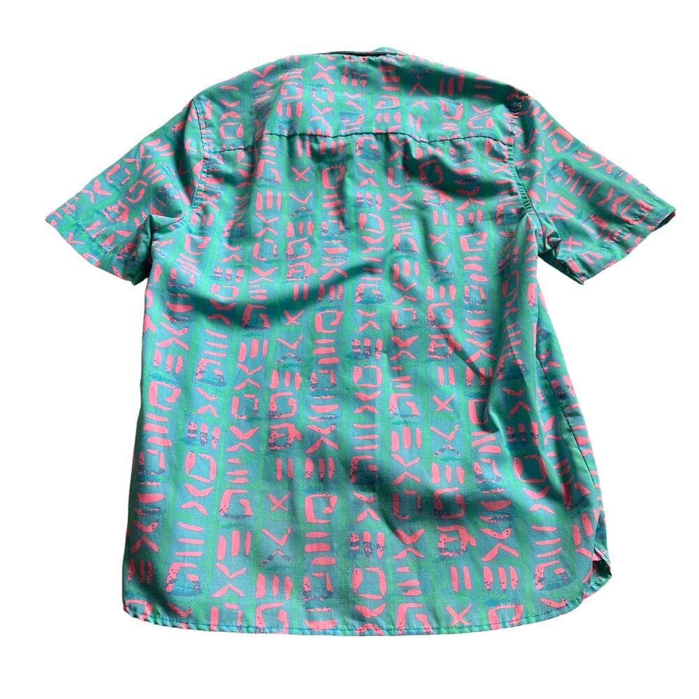 The Nutter Chubbies 80's Colorful Pattern Short S… - image 2